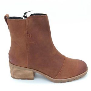 Sorel  Ankle Boots Booties Brown Leather 9